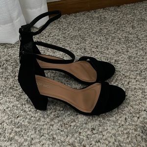 Black heels